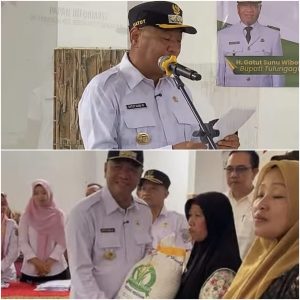 Bupati Gatut Sunu Pastikan Bantuan Pangan Tersalurkan Tepat Sasaran