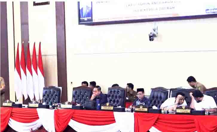 DPRD Medan Gelar Paripurna LKPJ 2025, Dewan Bentuk Pansus