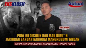 Pria ini Diculik dan Mau Dibunuh Jaringan Bandar Narkoba Mangkubumi Medan