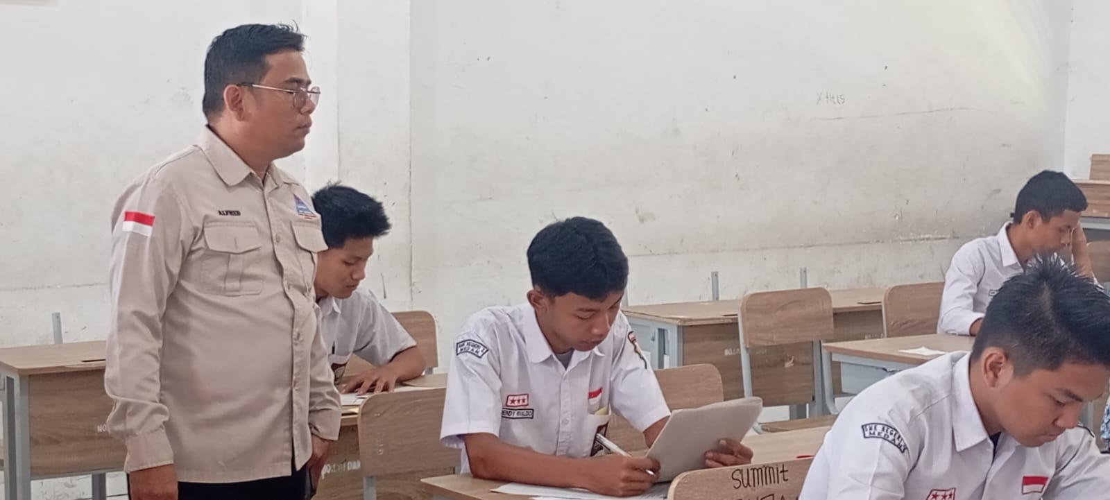‎623 Siswa SMKN 2 Medan Ikuti Assesmen Secara Tertulis