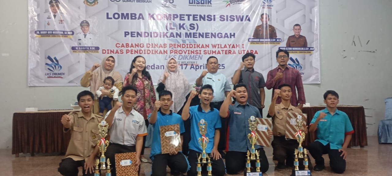‎Kasi SMK Disdik Sumut Tutup Lomba LKS Dikmen Cabdis Wilayah I