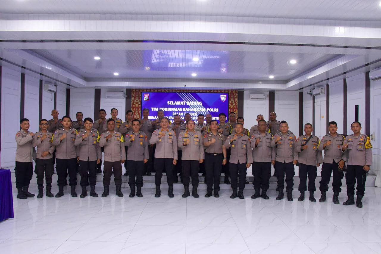 Korbinmas Baharkam Polri Gelar Binev Bhabinkamtibmas di Polres Asahan, Perkuat Peran Pembinaan Masyarakat