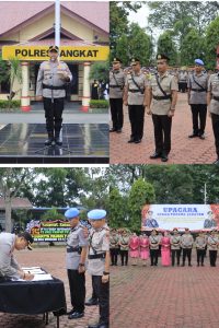 Sertijab Pejabat Polres Langkat, Perkuat Kinerja Profesional dan Pelayanan Publik