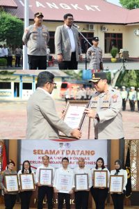 Polres Langkat Raih Penghargaan Komnas Perlindungan Anak