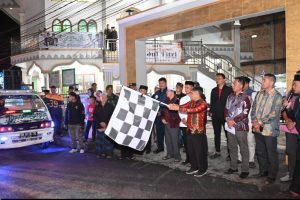 Bupati Humbahas Lepas Pawai Takbiran Keliling Sambut 1 Syawal 1447 H