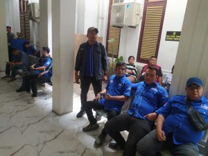 Sidang Korupsi DJKA di Pengadilan Tipikor Medan Dipadati Kader Demokrat