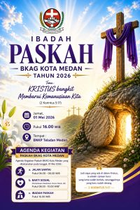 BKAG Kota Medan Akan Gelar Perayaan Paskah 2026
