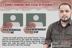 Bandit Tambang Emas Ilegal Pasaman Hanya 2 Orang, Fahrul Rozi Harahap: Periksa dan Tangkap HR
