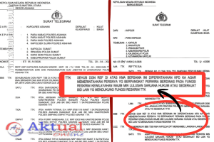 Pengangkatan Jabatan Perwira di Polres Asahan Diduga Langgar TR Kapolri No.804, Kabag SDM Disebut-sebut Punya Mainan