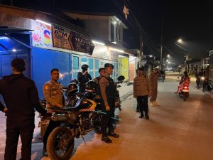 Brimob Polda Sumut Perkuat Patroli Skala Besar di Belawan, Situasi Kamtibmas Kondusif