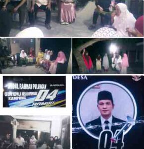 Gelar Sosialisasi di Dusun IV, Cakades Patumbak Kampung No.4 Abdul Rahman Pulungan Komitmen Transparan dan Berbagi