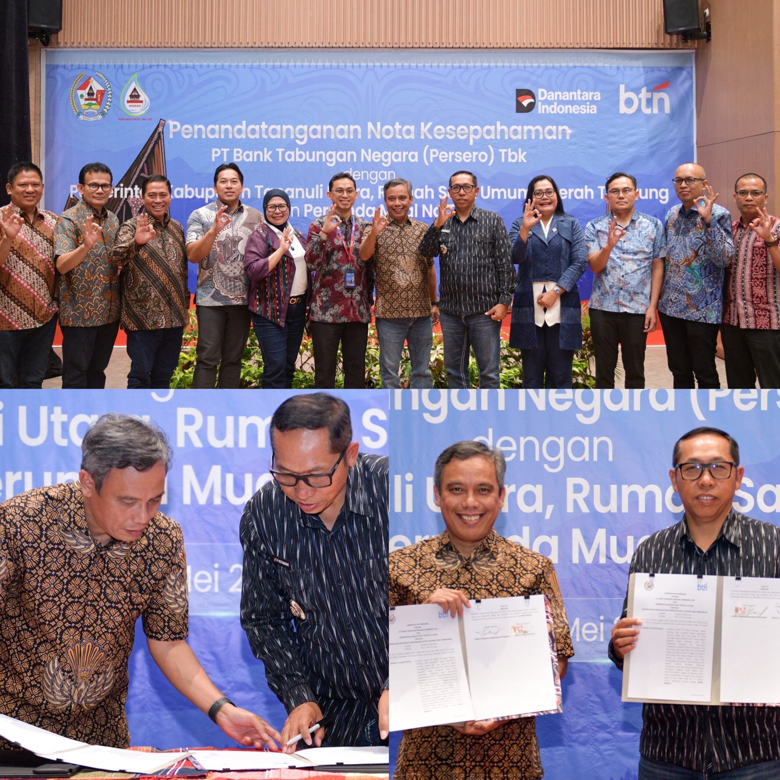 BTN Bikin Layanan Publik Pemkab Tapanuli Utara Makin Modern