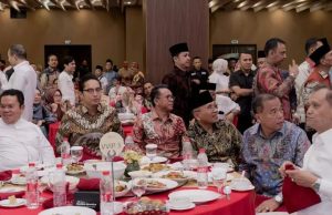 Bupati Karo Hadiri Halal Bihalal Yayasan Gerakan Sumut Bergiat dan IKA MSP FISIP USU