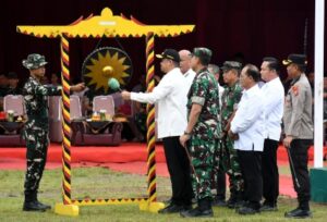 Dukung Karya Bakti Skala Besar TNI AD, Gubsu Harapkan Percepatan Infrastruktur di Kepulauan Nias