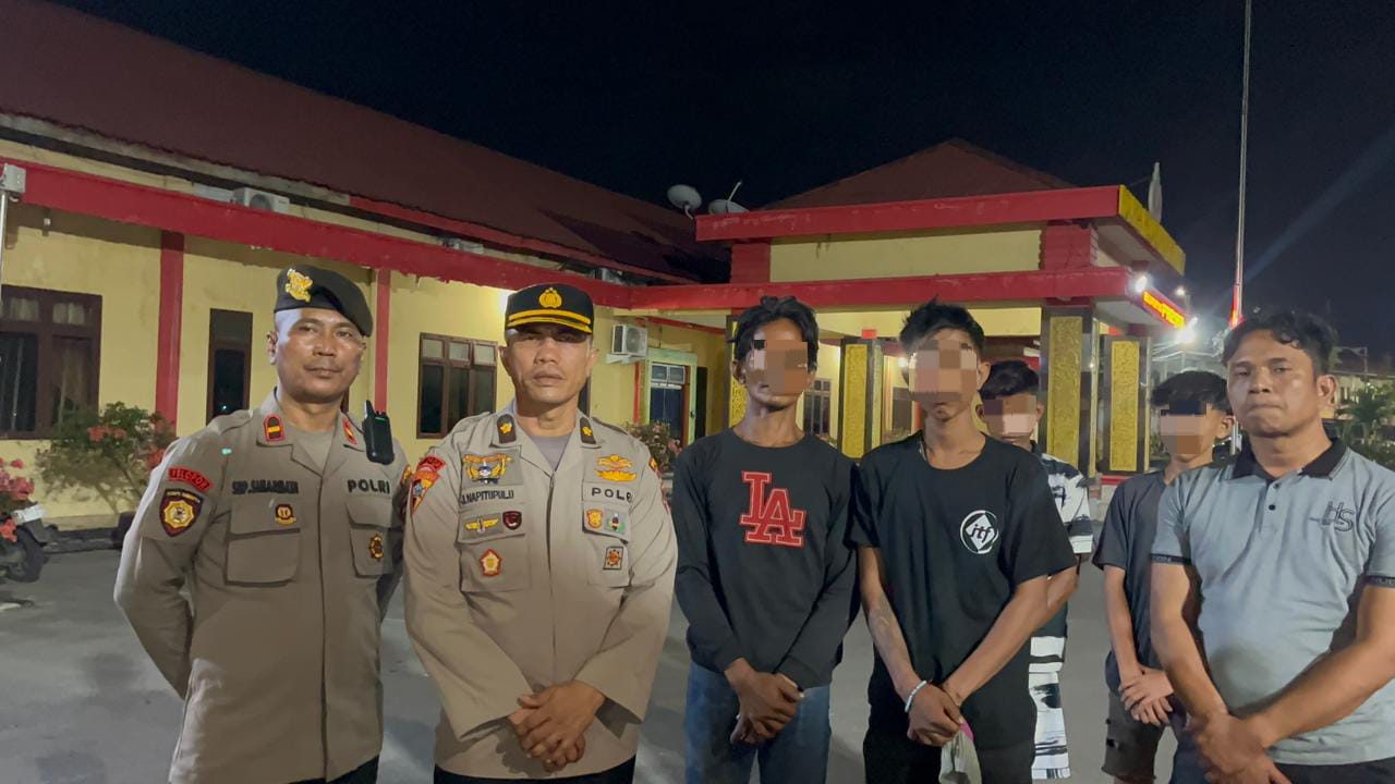 Patroli KRYD Belawan Sikat Premanisme hingga Tawuran, 4 Pelaku Pungli Viral Sicanang Ditangkap