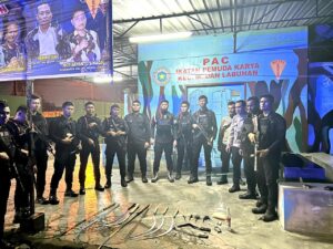 Patroli Skala Besar Brimob Polda Sumut Sisir Belawan, Sajam hingga Miras Diamankan