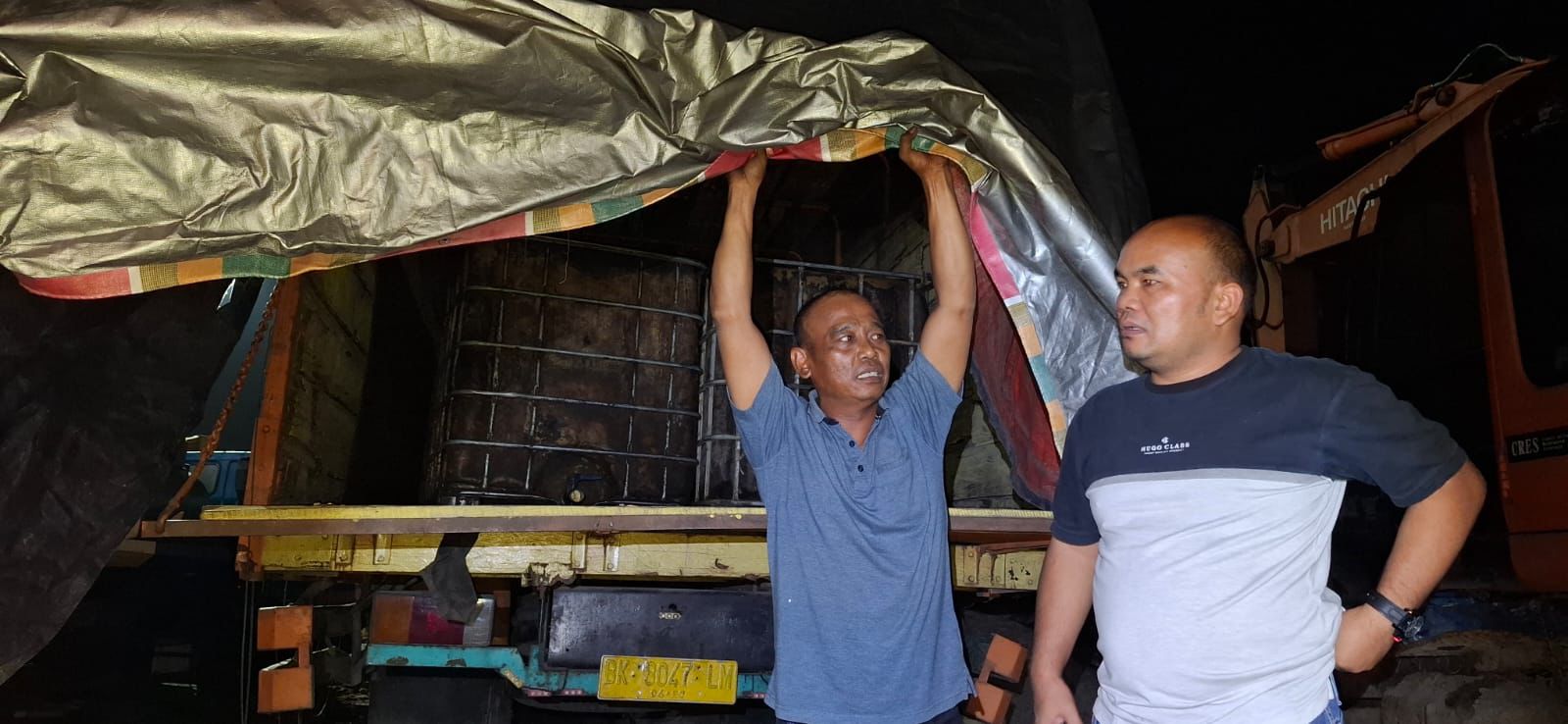 Polda Sumut Bongkar Mafia Solar Subsidi di Tebing Tinggi, Dua Truk Modifikasi Diamankan
