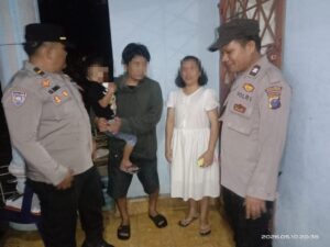 Respon Cepat CC 110, Polsek Siantar Marihat Pertemukan Anak 6 Tahun Terpisah Dengan Orangtuanya