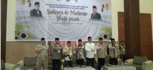 Kakanwil Kemenhaj Sambut Jemaah Calhaj Kloter 11