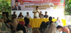 Serap Aspirasi Masyarakat, Drs. H.M. Subandi ST.MM Gelar Reses di Pancurbatu