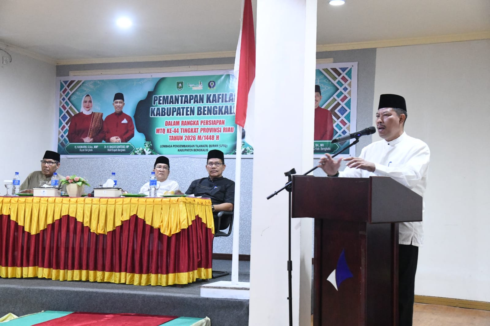 Bupati Bengkalis Minta Kafilah Maksimalkan Persiapan, LPTQ Gelar Pemantapan Terpusat Jelang MTQ Riau ke-44