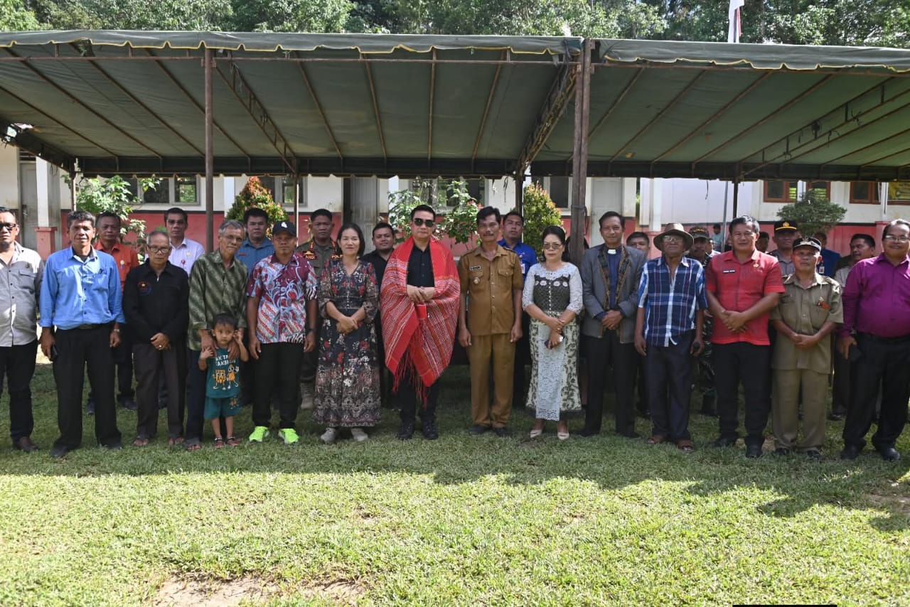 Bupati Humbahas Bawa Kabar Baik Pembangunan Infrastruktur di Kecamatan Tarabintang