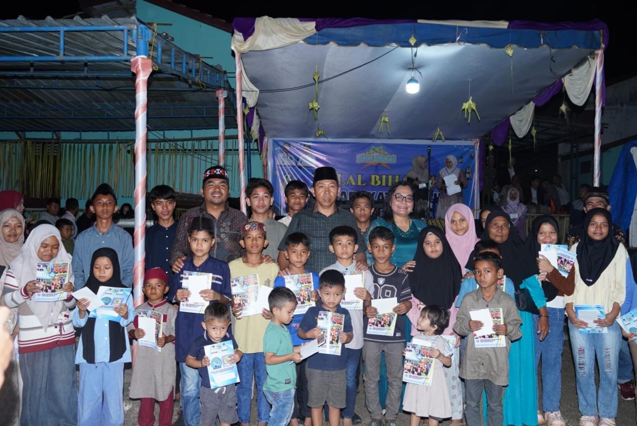 Bupati Taput Hadiri Halal Bihalal se-Luat Pahae, Pererat Silaturahmi dengan Masyarakat