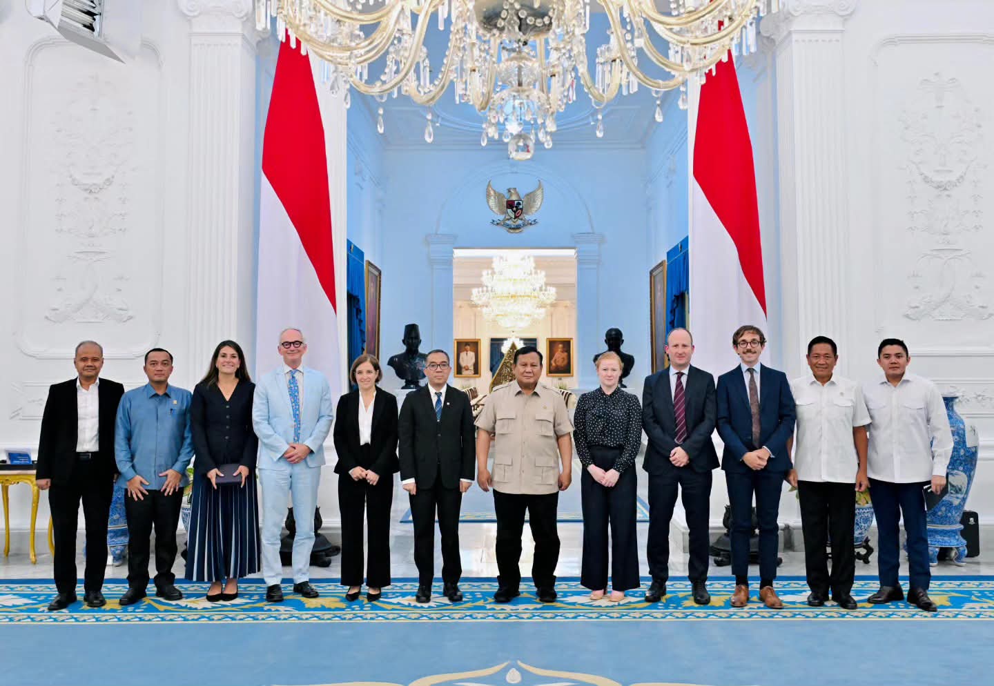 Presiden Prabowo Bahas Kedokteran dan Sain dengan Imperial College London di Istana Negara