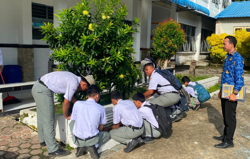 SMKN 2 Medan Peringati Hari Lahir Kesaktian Pancasila