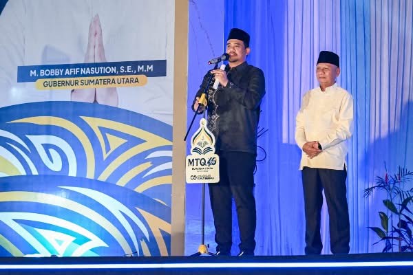 Tutup MTQ ke-40 Sumut, Gubsu Tekankan Implementasi Nilai Alquran dalam Kehidupan