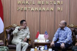 ‎Wamenhan RI Terima Kunjungan Kehormatan Deputy Secretary General Kementerian Pertahanan Malaysia ‎