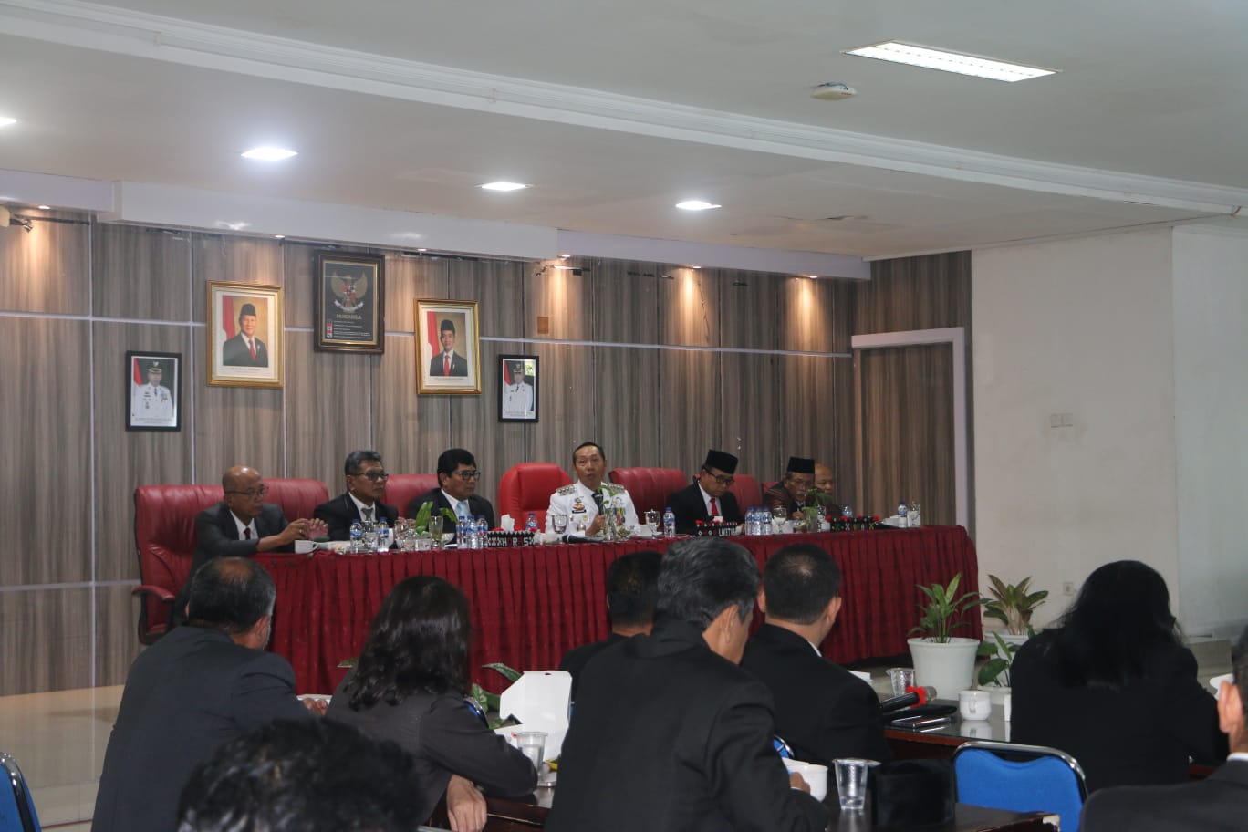 Bupati Taput Pimpin Coffee Morning Bersama Pimpinan OPD dan Camat