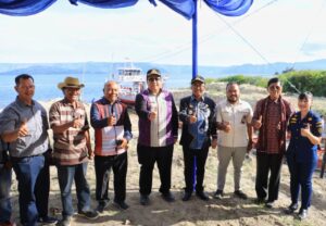 Bupati Samosir Resmikan Bengkel Kapal Muara Putih I, Perkuat Keselamatan Transportasi Perairan Danau Toba