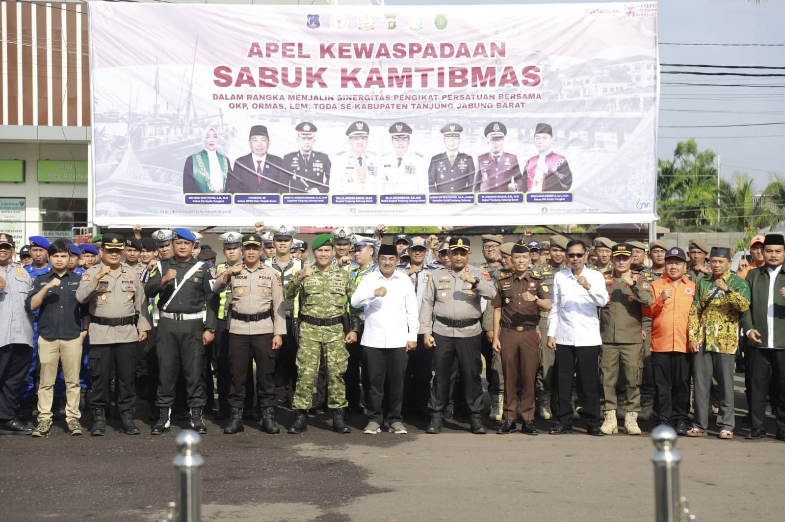 Bupati Anwar Sadat dan Kapolres Deklarasikan Sabuk Kamtibmas, Perkuat Persatuan dan Stabilitas Daerah