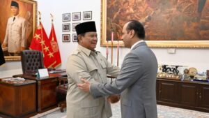 ‎Presiden Prabowo dan Wakil Perdana Menteri Qatar Bertemu di Istana Negara