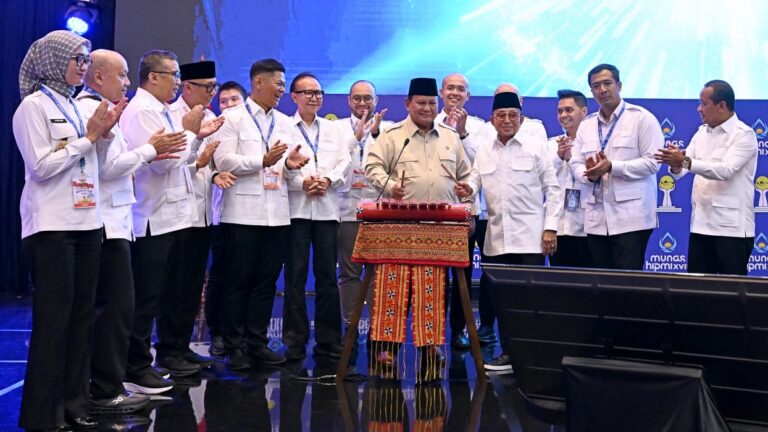 ‎Munas XVIII HIPMI, Presiden Prabowo: Indonesia Harus Kembali Berpegang pada Warisan Pemikiran Pendiri Bangsa