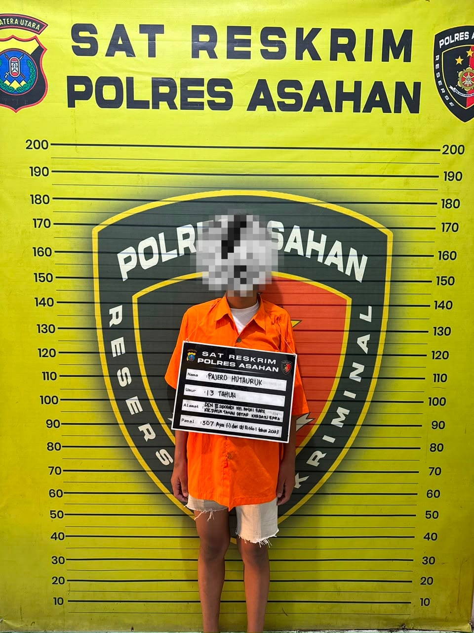 Diduga Akan Terlibat Tawuran Geng Motor,Sat Reskrim Polres Asahan Amankan Remaja Pembawa Sajam