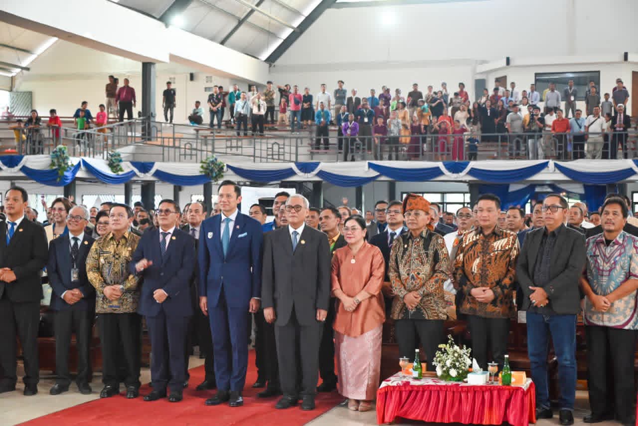Diikuti Bupati Humbahas, Menko AHY Buka Sinode Besar GPI ke-78 di Pematang Siantar