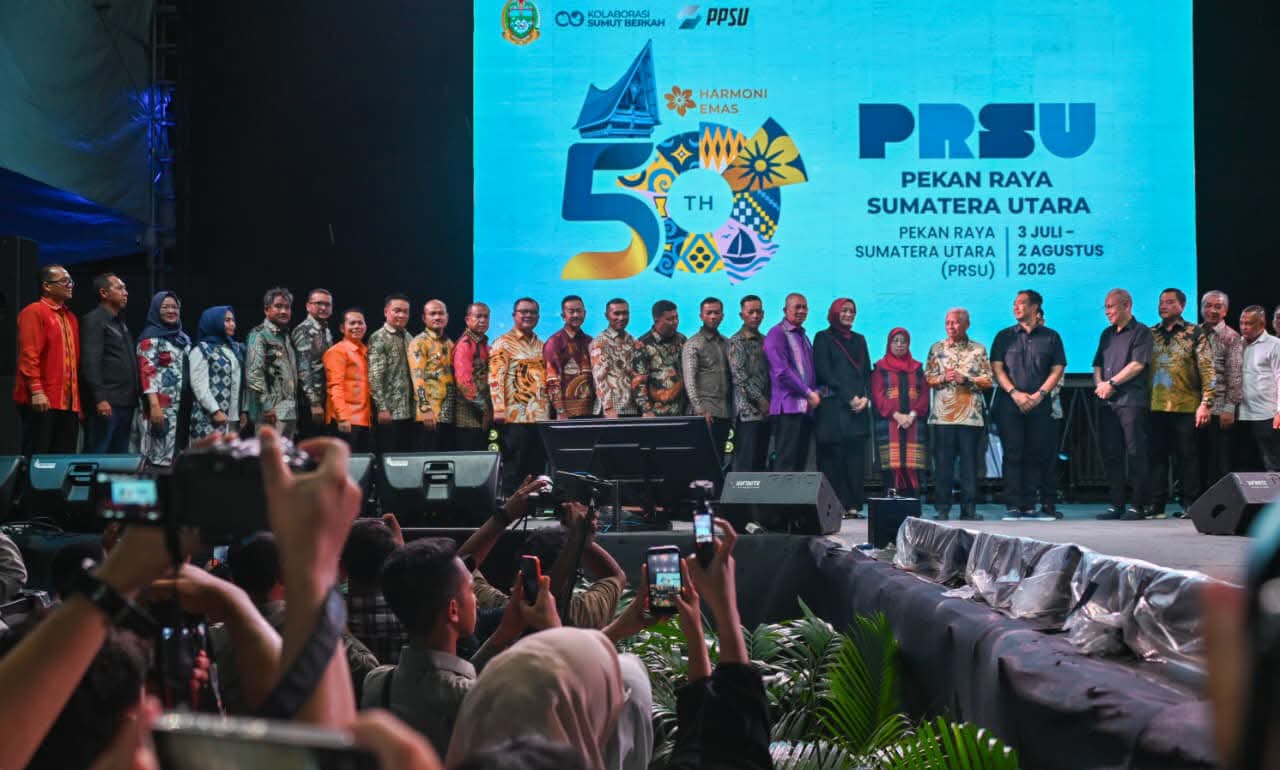 Humbang Hasundutan Pamerkan Produk Unggulan UMKM di PRSU ke-50 Medan