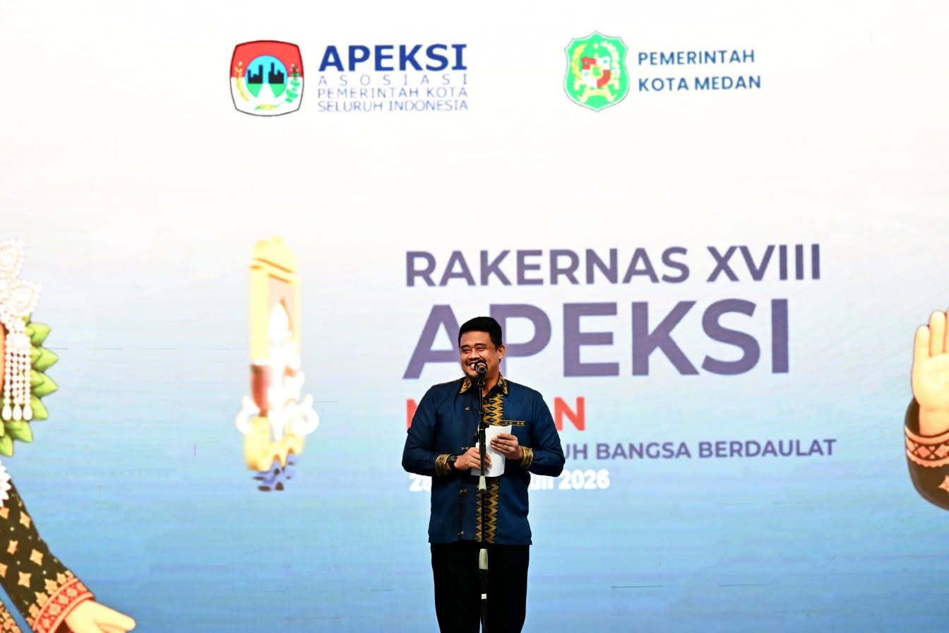 Hadiri Rakernas APEKSI, Gubsu Bobby Dorong Penguatan Peran Pemerintah Provinsi