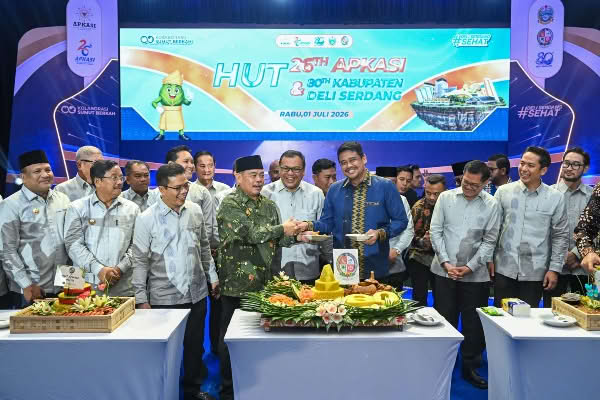 Gubsu Bobby Dorong Sinergi Fiskal Provinsi-Kabupaten pada HUT ke-26 APKASI