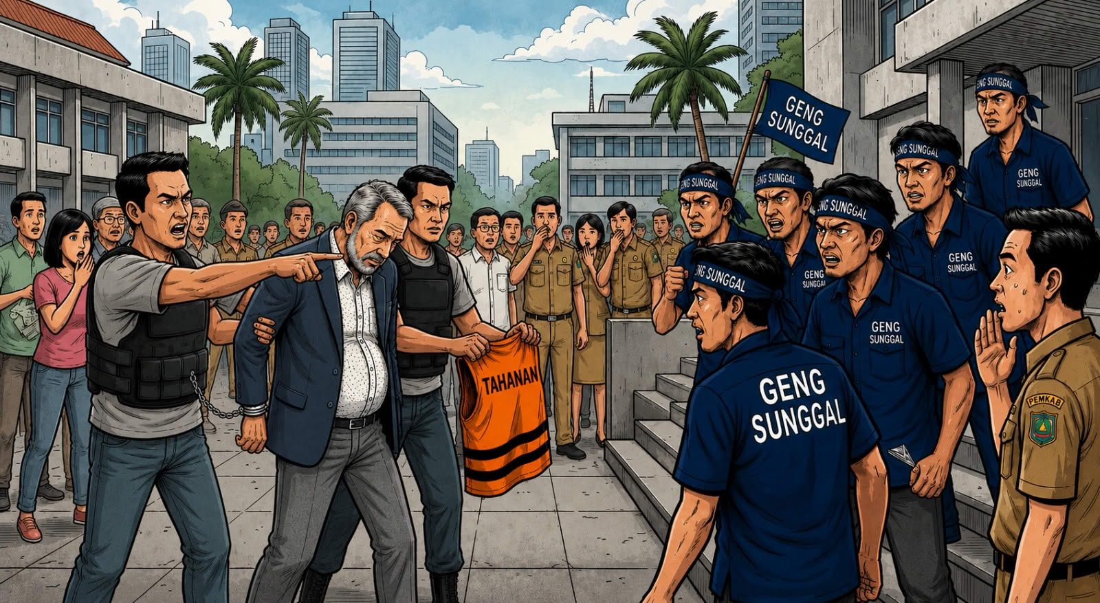 Bupati Langkat Lengket, ‘Geng Sunggal’ Siap-siap ‎