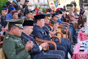 Wabup Katamso Hadiri Upacara dan Syukuran Hari Bhayangkara ke-80 Polres Tanjung Jabung Barat