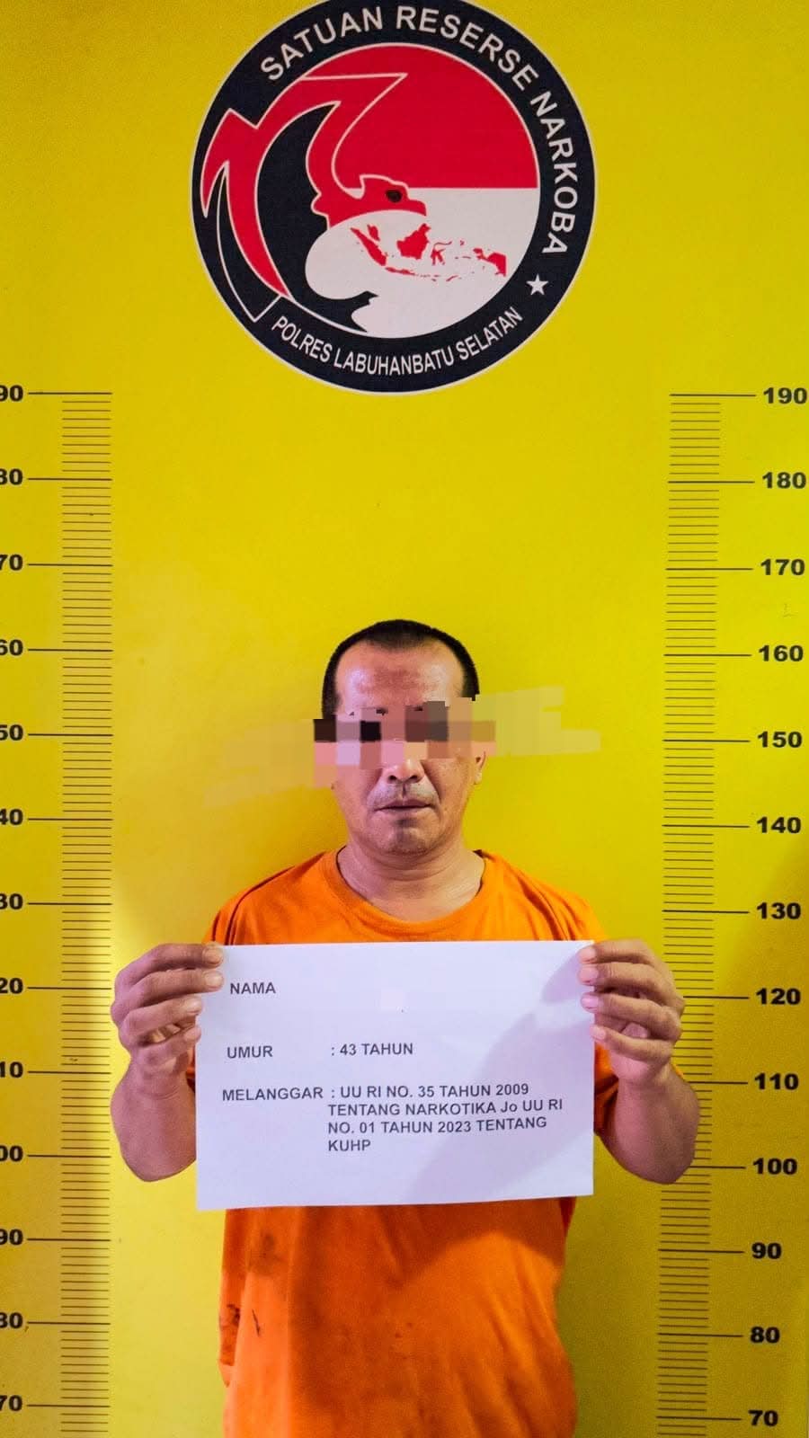 Ungkap Peredaran Narkoba, Polres Labusel Bekuk Dua Tersangka dengan Barbut 206,78 Gram Sabu