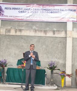 Pemkab Humbahas Hadiri Pesta Penggalangan Dana Pembangunan HKBP Siborboron