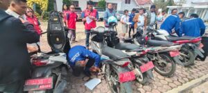 Tingkatkan PAD, Pemkab Humbahas Periksa Kendaraan Dinas