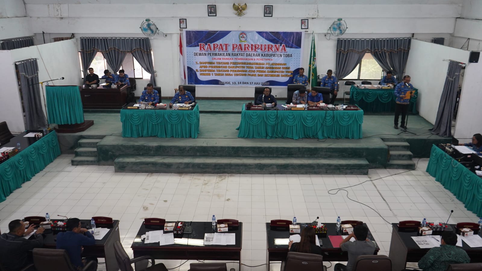 DPRD Toba Sampaikan Hasil Pembahasan APBD 2025, Dorong Optimalisasi PAD dan Bahas Perubahan Perda Pajak Daerah