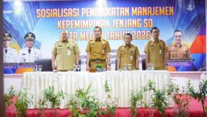425 Kepala SD Negeri dan Swasta di Medan Ikuti Sosialisasi Peningkatan Manajemen Kepemimpinan