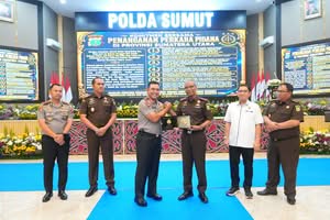 Polda dan Kejati Sumut Teken MoU, Wujudkan Penegakan Hukum Profesional Tanpa Praktik Transaksional