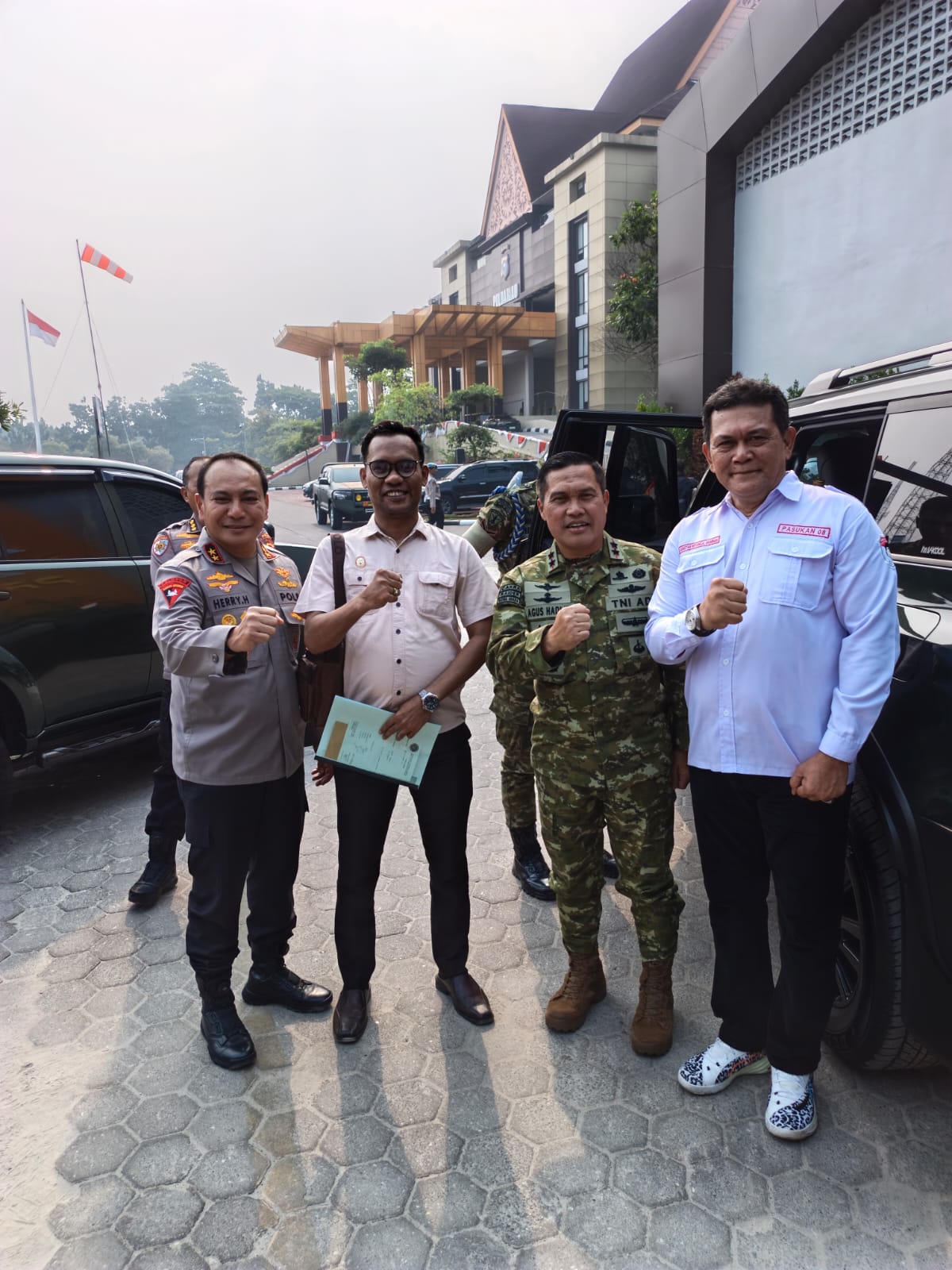 Terkait Penanganan Karhutla, DPD Pasukan 08 Sumut Apresiasi Kinerja Polda Riau dan Instansi Terkait